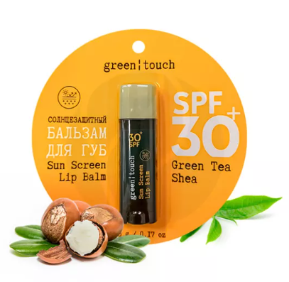 фото упаковки Green touch Бальзам для губ SPF30