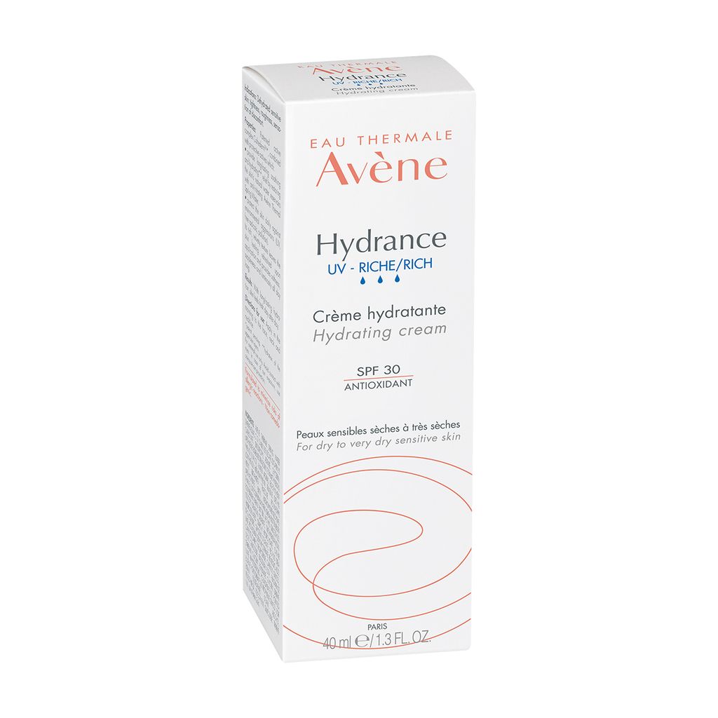 Avene Hydrance UV Riche крем увлажняющий для сухой кожи SPF30, крем для лица, 40 мл, 1 шт.