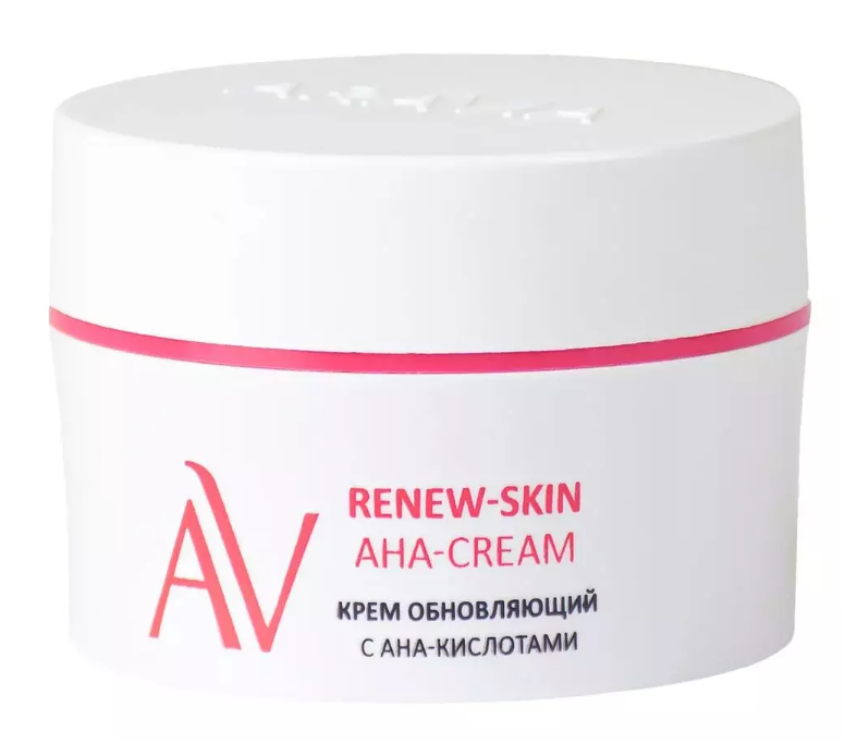 фото упаковки Aravia Laboratories Renew-Skin AHA-Cream Крем обновляющий