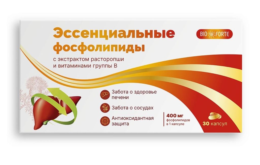 фото упаковки Эссенциальные фосфолипиды BioForte