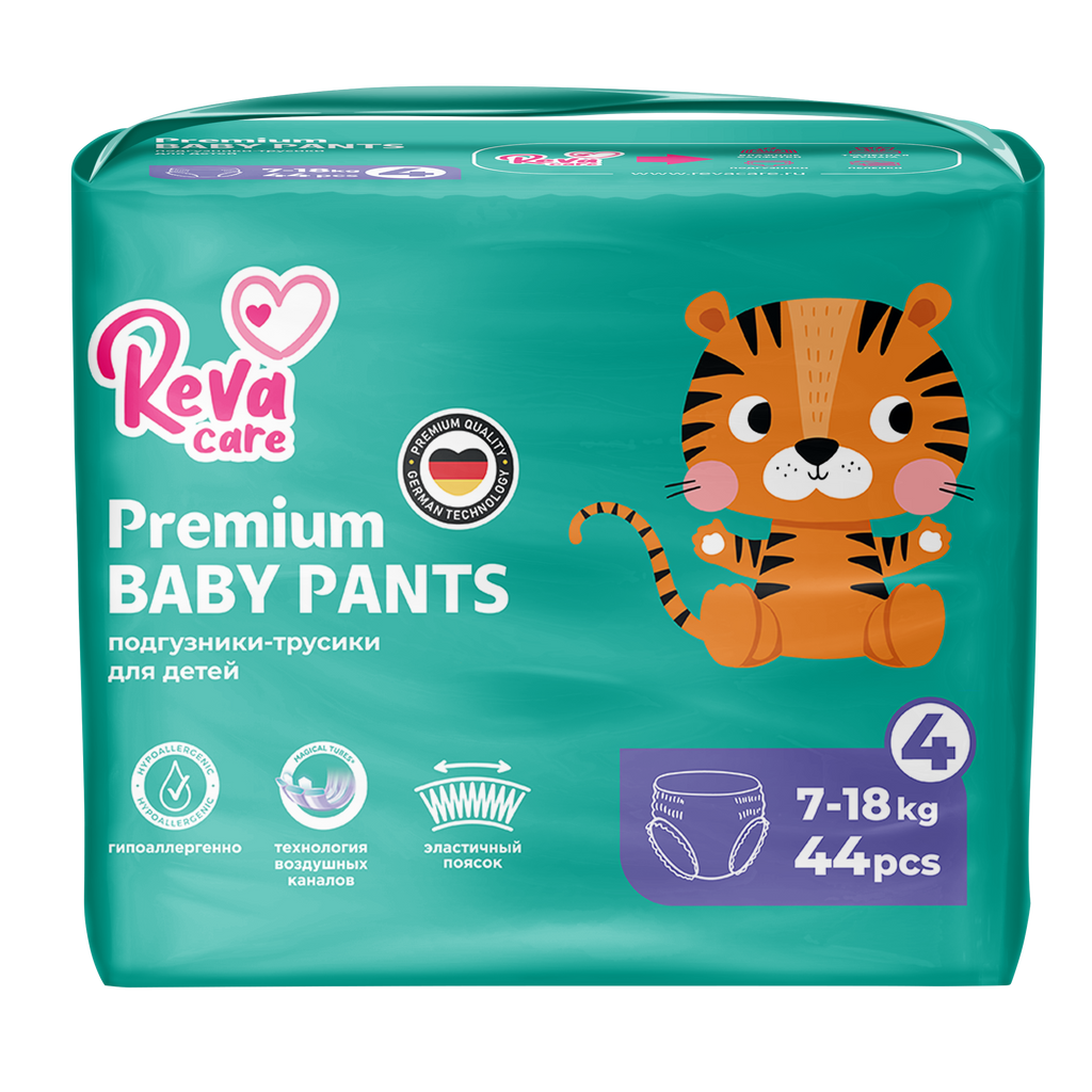 фото упаковки Reva Сare Premium Подгузники-трусики для детей