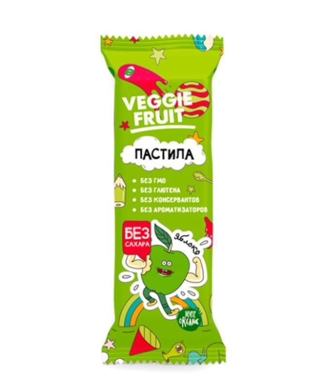 фото упаковки Veggie Fruit Пастила фруктовая яблоко