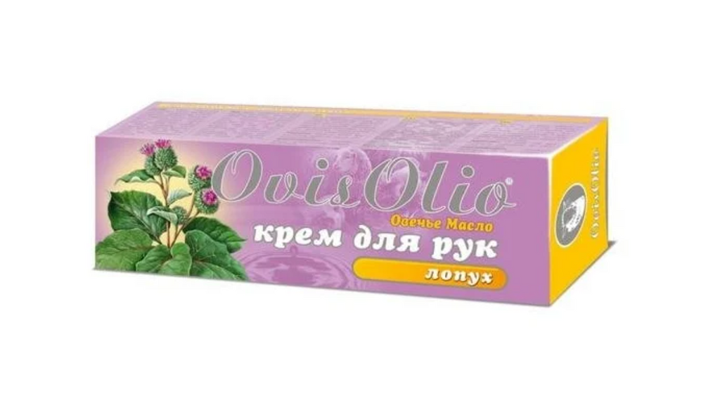 фото упаковки Овечье масло Ovis Olio крем для рук