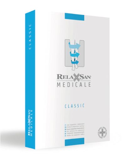 фото упаковки Relaxsan Medicale Чулки с открытым носком 1 класс компрессии