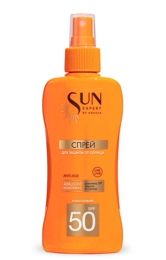 фото упаковки Krassa Sun Expert Спрей для защиты от солнца