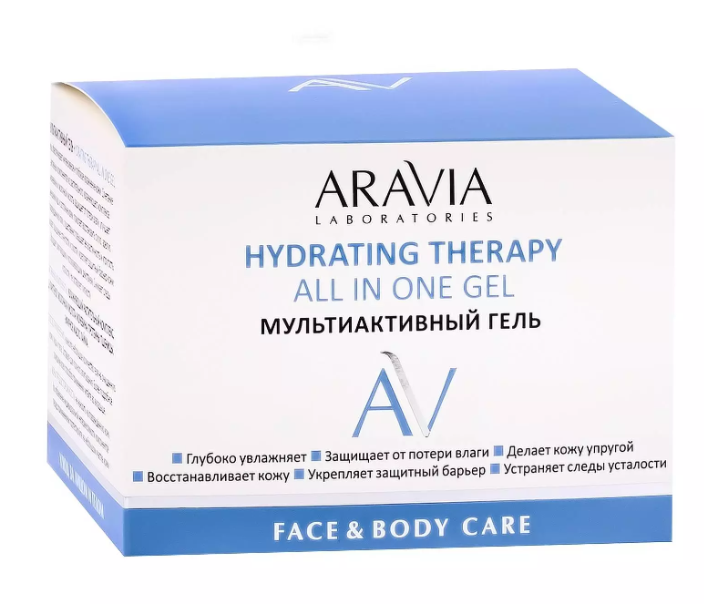 Aravia Laboratories Hydrating Therapy Гель мультиактивный, гель, для лица и тела, 250 мл, 1 шт.