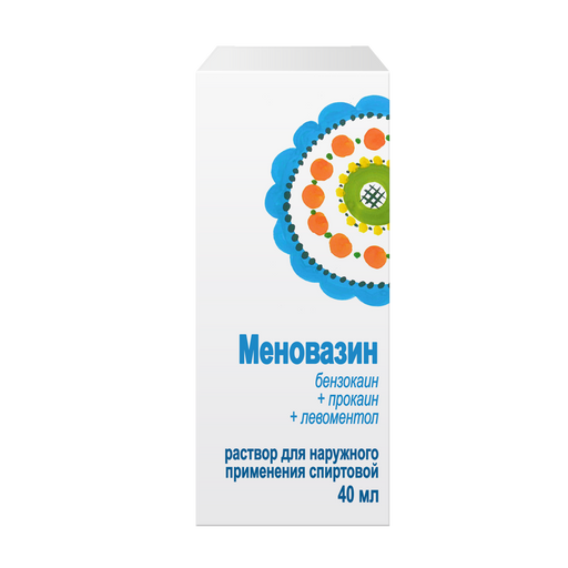 Меновазин, спрей для наружного применения, 40 мл, 1 шт.
