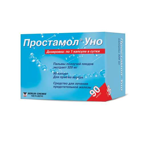 Простамол Уно, 320 мг, капсулы, 90 шт.