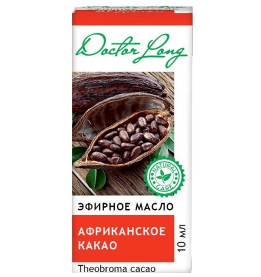Dr long масло эфирное африканское какао, масло эфирное, 10 мл, 1 шт.