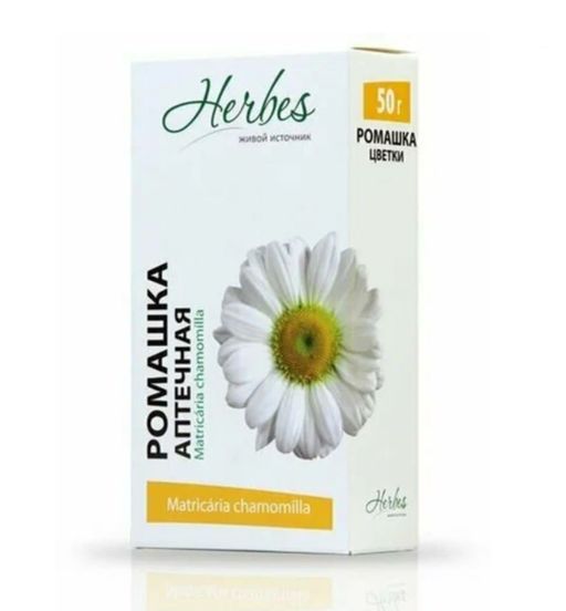 Herbes Ромашка цветки, 50 г, 1 шт.