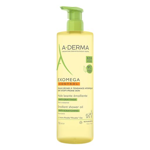 A-Derma Exomega Control Масло смягчающее, масло для душа, 750 мл, 1 шт.